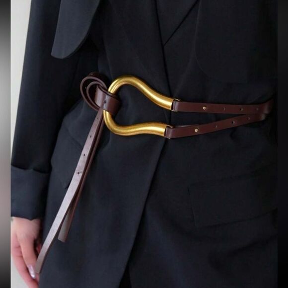 Brown and Gold Belt B3
